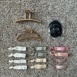 Claw Clips and Hair Ties Hair Accessories